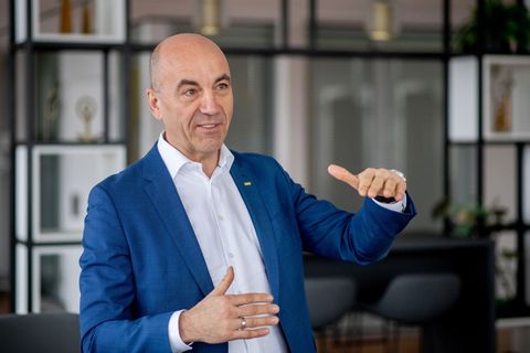 EWE-Chef Stefan Dohler rechnet vorerst nicht mit steigenden Gas-Preisen für Verbraucher. (Archivbild) Foto: Hauke-Christian Ditt