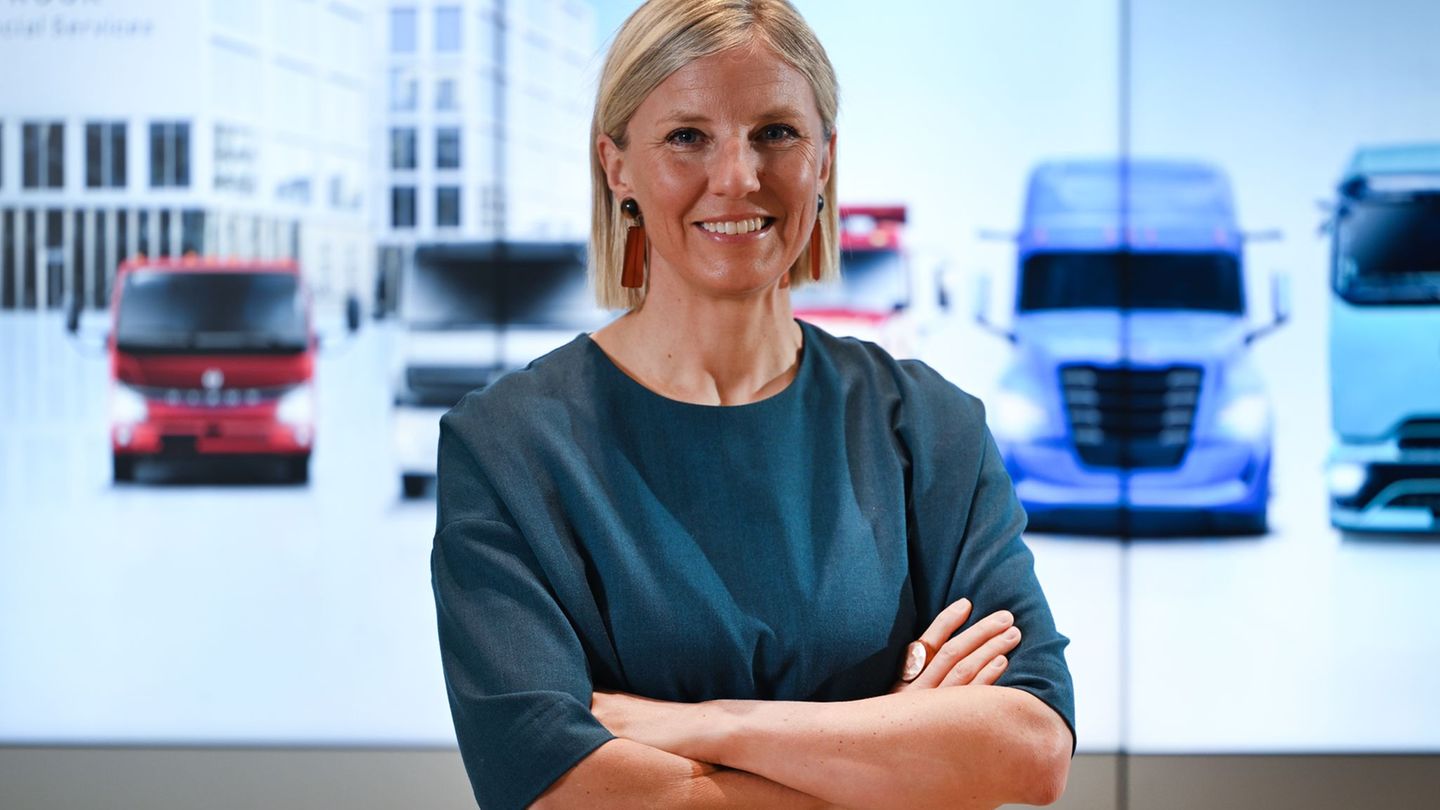 Gewinneinbruch bei Daimler Truck.(Archivbild) Foto: Bernd Weißbrod/dpa