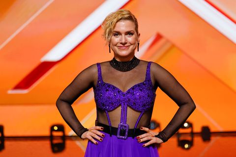 Jeanette Biedermann schwang im vergangenen Jahr bei der RTL-Tanzshow "Let's Dance" das Tanzbein. (Archivbild) Foto: Thomas Banne