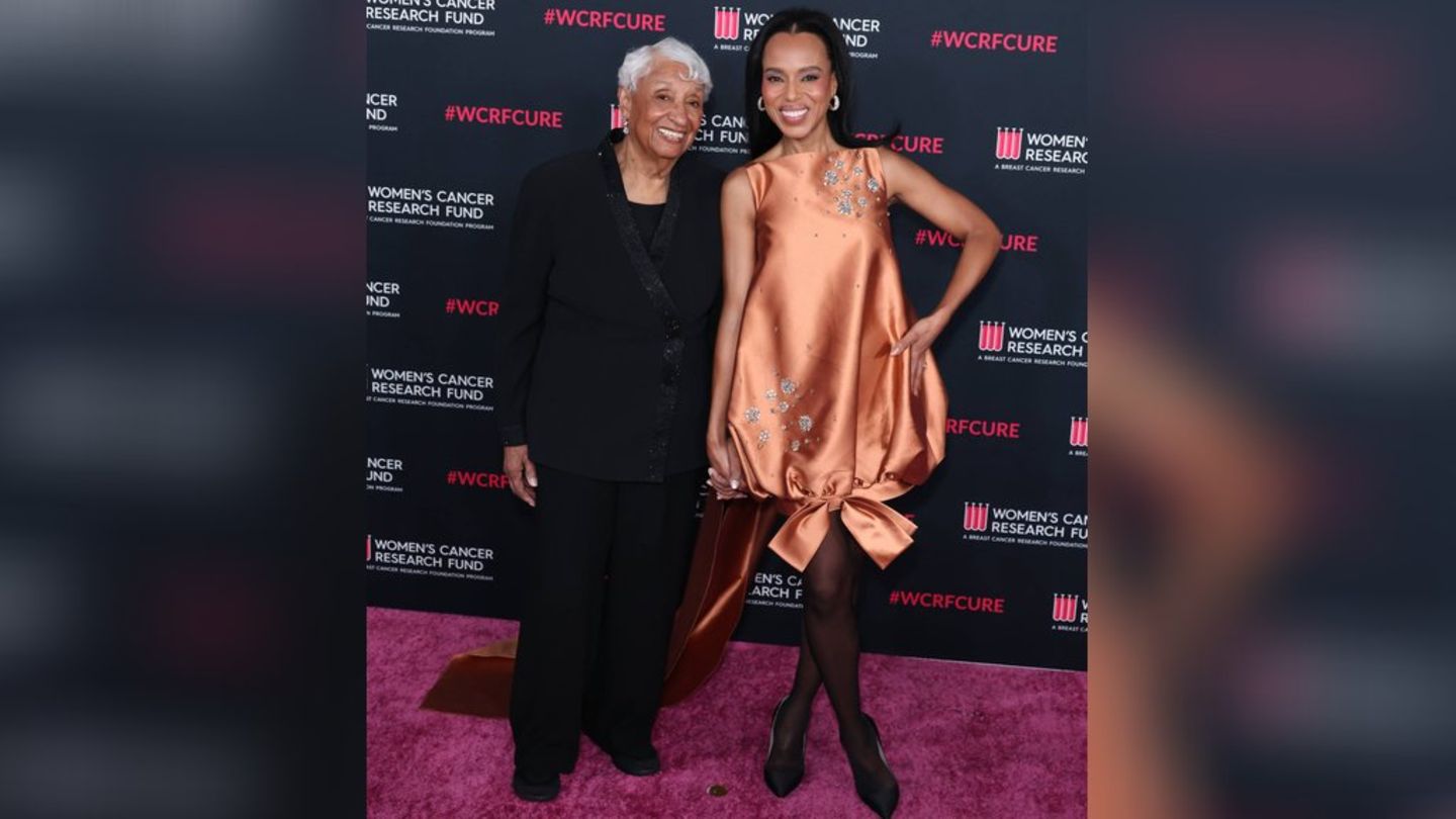 Kerry Washington: Mit ihrer Mutter auf dem roten Teppich