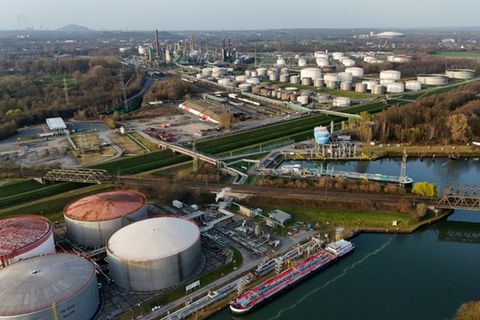 Öl-Raffinerie in Gelsenkirchen