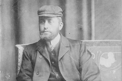 Hans Schmidt, katholischer Priester in den USA, im Jahr 1910