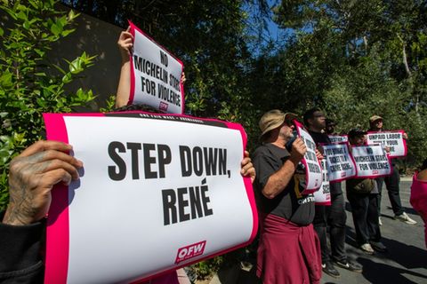 Proteste bei "Noma"-Eröffnung in Los Angeles