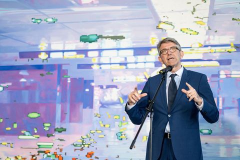 Wolfram Weimer hat sich mit Plattenlabels im Kanzleramt getroffen. Foto: Fabian Sommer/dpa