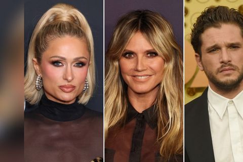 Paris Hilton, Heidi Klum (Mitte) und Kit Harrington haben ihrer ADHS-Diagnosen öffentlich gemacht.