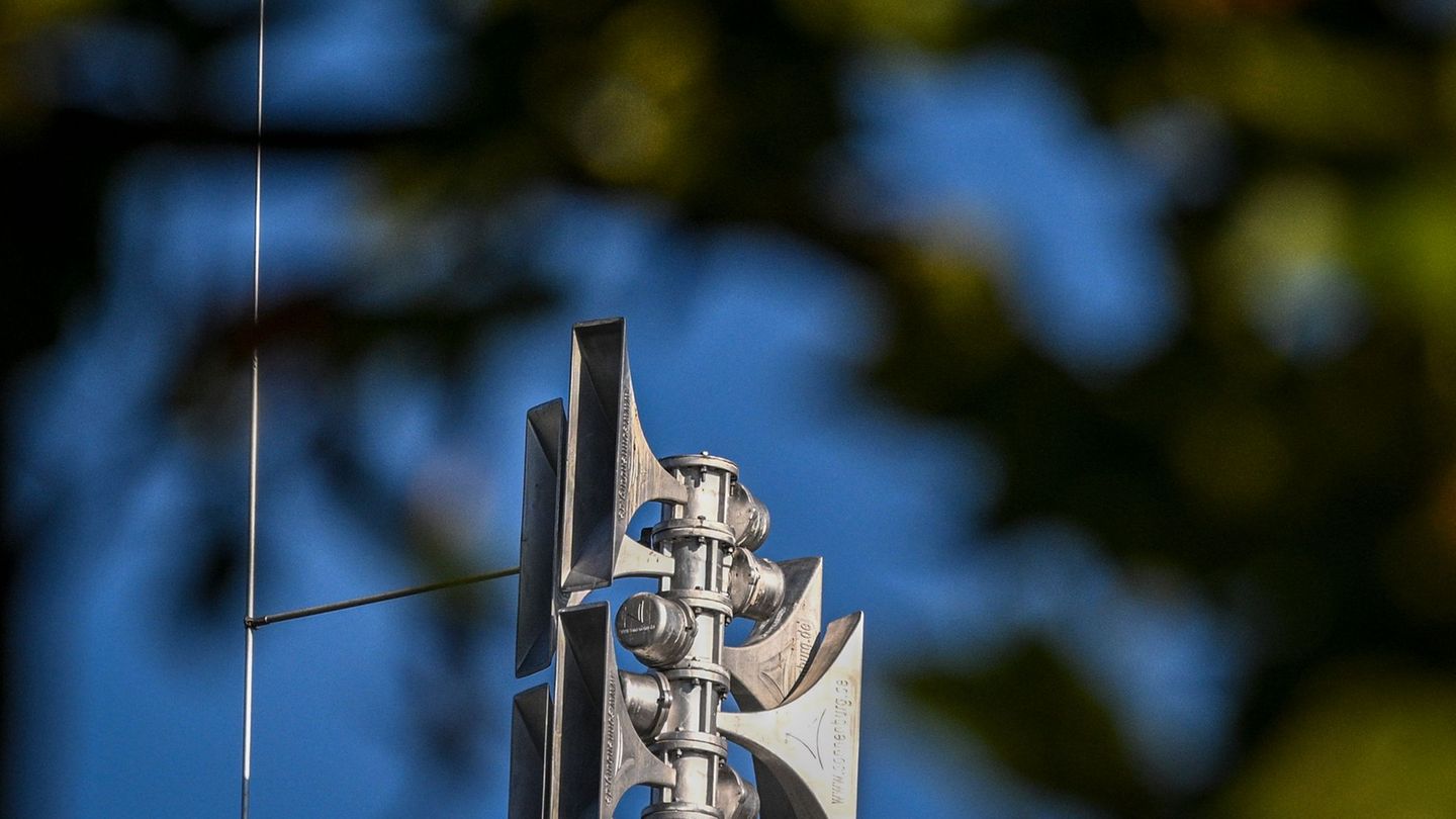 Am 12. März haben in Hessen die Sirenen probeweise geheult. (Symbolbild) Foto: Jens Kalaene/dpa