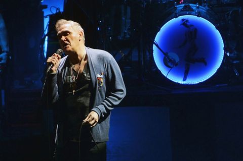 Morrissey bei einem Auftritt