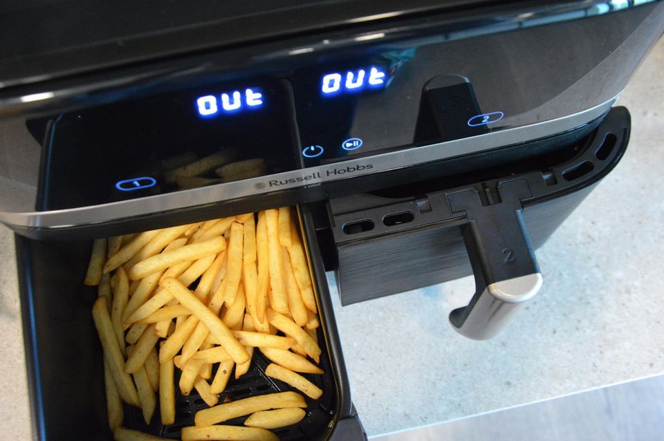 Pommes aus der Russell Hobbs Heißluftfritteuse