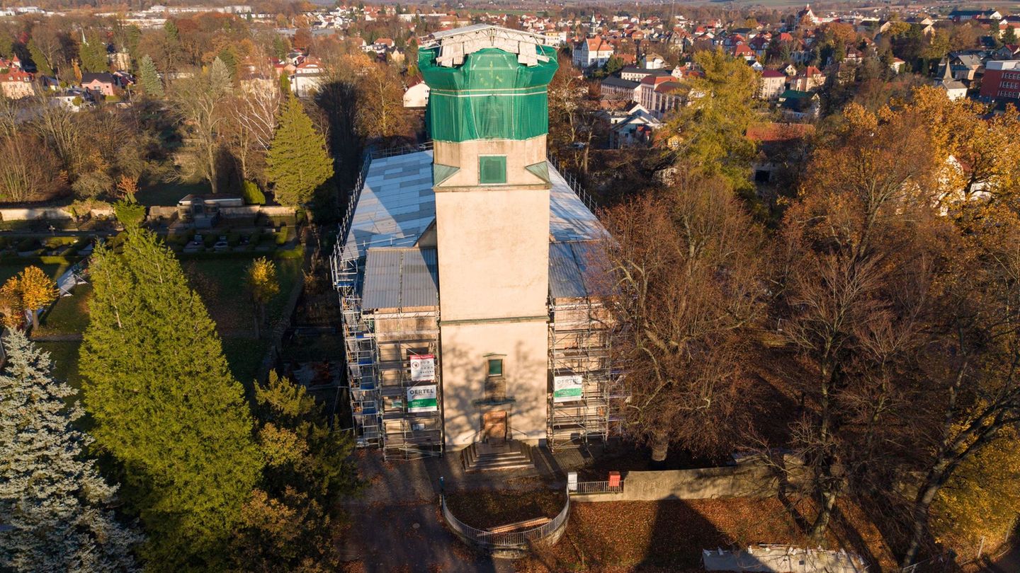 Nach Feuer: Wiederaufbau der Kirche Großröhrsdorf - Entwurf präsentiert