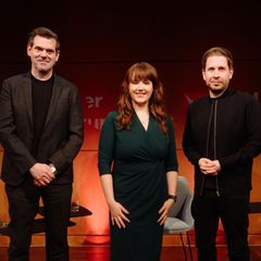 Gregor Peter Schmitz mit Ricarda Lang und Kevin Kühnert in der neuen stern Stunde