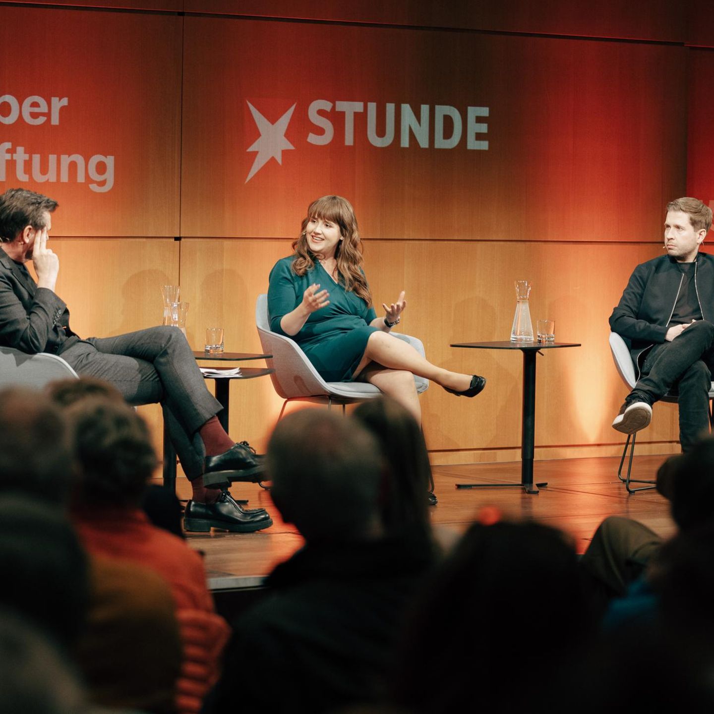 stern Stunde in Hamburg mit Ricarda Lang und Kevin Kühnert