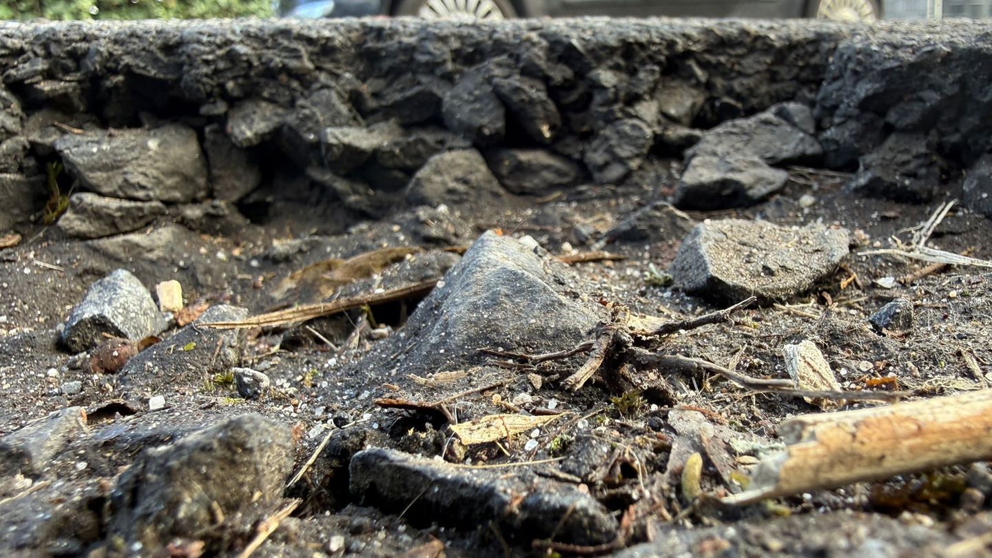 Anhaltender Frost und Feuchtigkeit haben dem Straßenbelag teils massiv zugesetzt. Foto: Boris Roessler/dpa