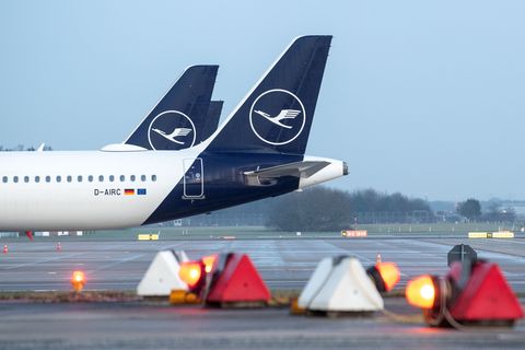 Der Pilotenstreik der Lufthansa hält zwei Tage an. Foto: Daniel Bockwoldt/dpa