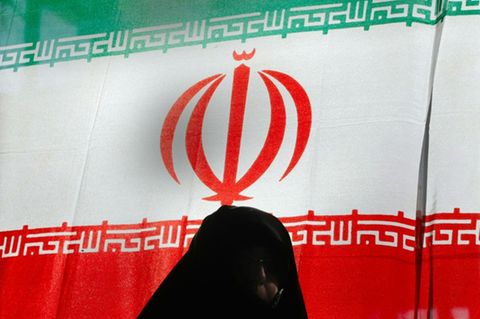 Flagge des Iran