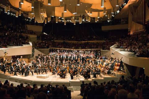 Die Berliner Philharmoniker wurden 1882 gegründet. (Archivbild). Foto: Annette Riedl/dpa