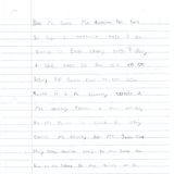 Brief auf Spanisch von Mia Valentina