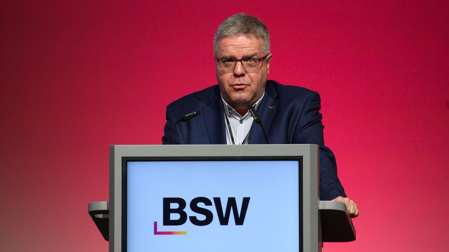 Der BSW-Politiker Dirk Hoffmeister will für den Vorsitz der Thüringer BSW-Fraktion kandidieren. (Archivbild) Foto: Klaus-Dietmar