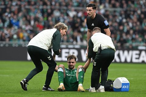Werder-Stürmer Jovan Milosevic fällt auch gegen Mainz aus. (Archivbild) Foto: Carmen Jaspersen/dpa