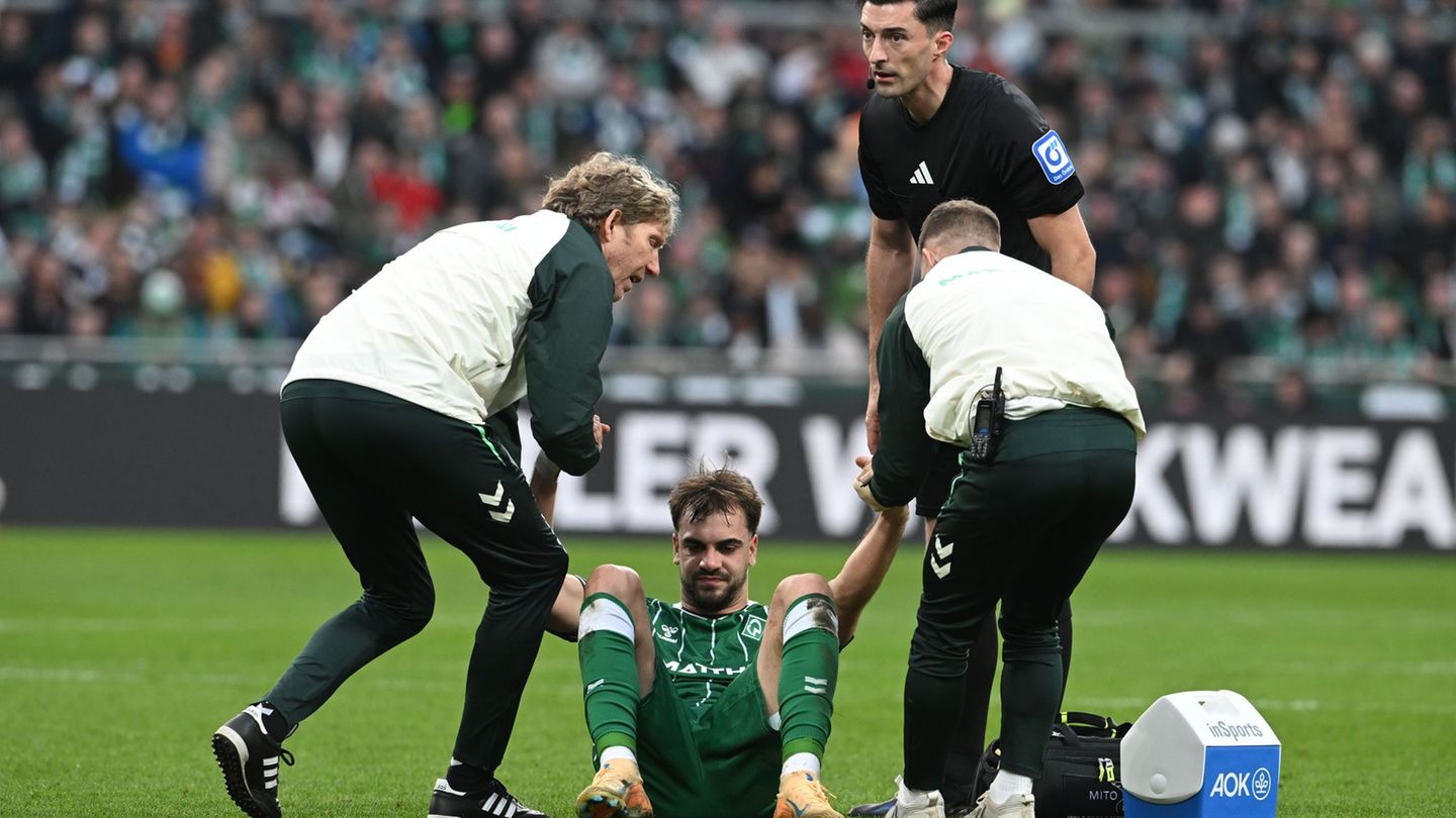 Werder-Stürmer Jovan Milosevic fällt auch gegen Mainz aus. (Archivbild) Foto: Carmen Jaspersen/dpa