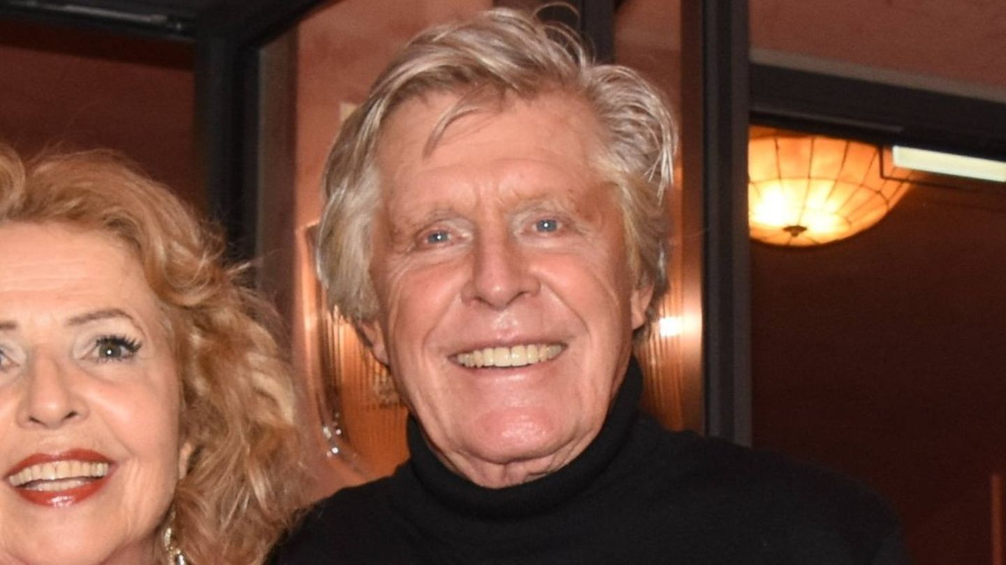 Sigmar Solbach bei der Premiere "Der Abschiedsbrief" Mitte März in der Komödie im Bayerischen Hof in München.