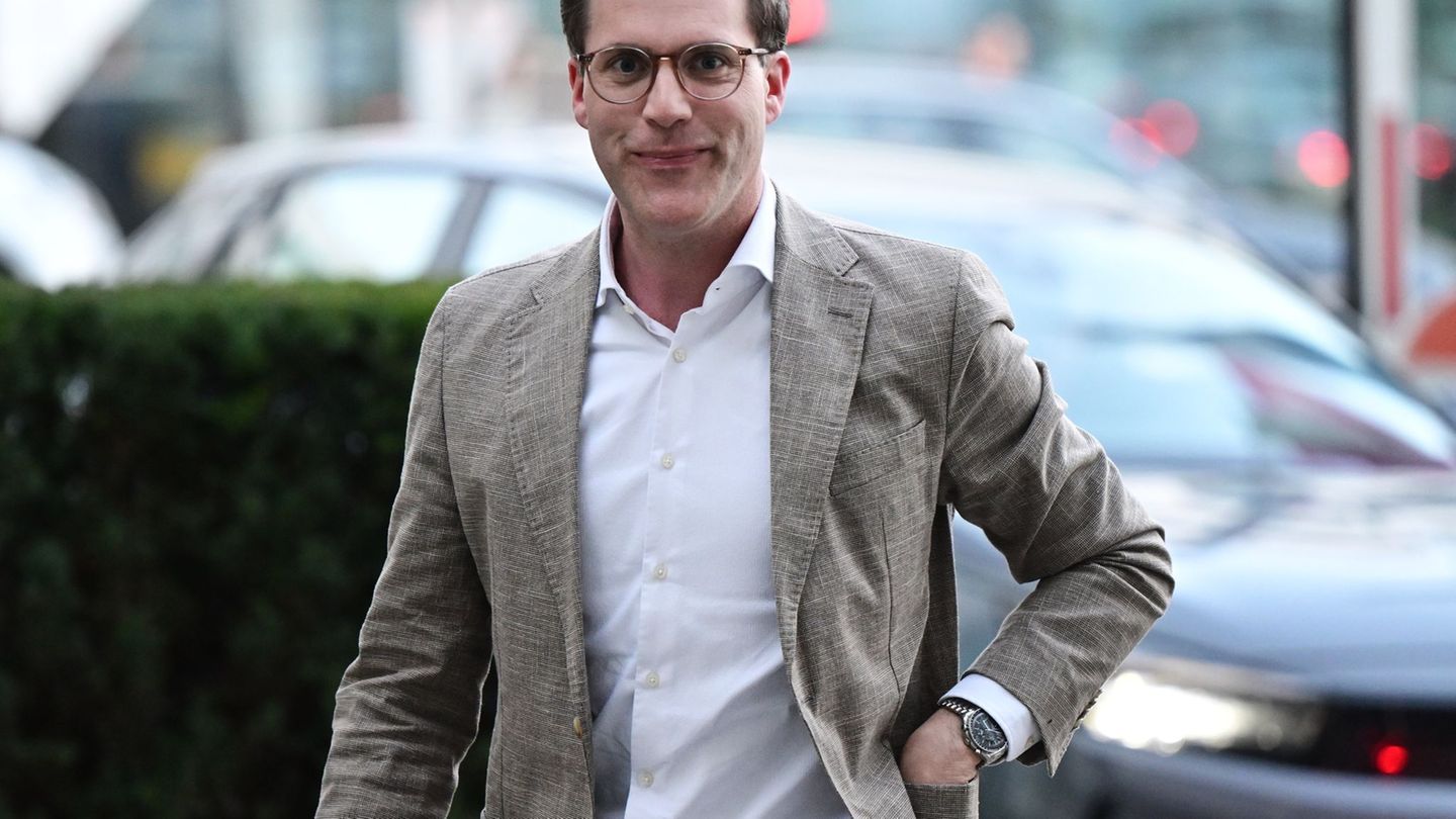 Manuel Hagel will sich in den Gesprächen mit den Grünen möglichst teuer verkaufen. Foto: Bernd Weißbrod/dpa