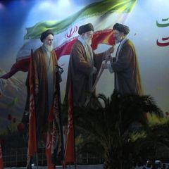 Ein Bild von Irans Führern.