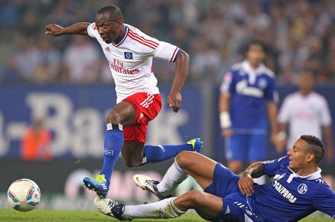 Romeo Castelen (l.) spielte von 2007 bis 2012 für den HSV
