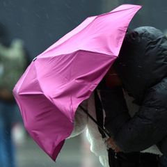 Stürmisches Wetter am Wochenende