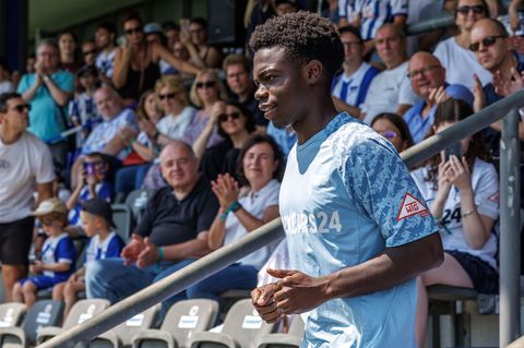 Könnte gegen Bochum in Herthas Startelf stehen: Der 18 Jahre alte Boris Lum. Foto: Andreas Gora/dpa