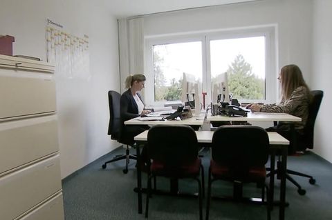 Ein Büro.