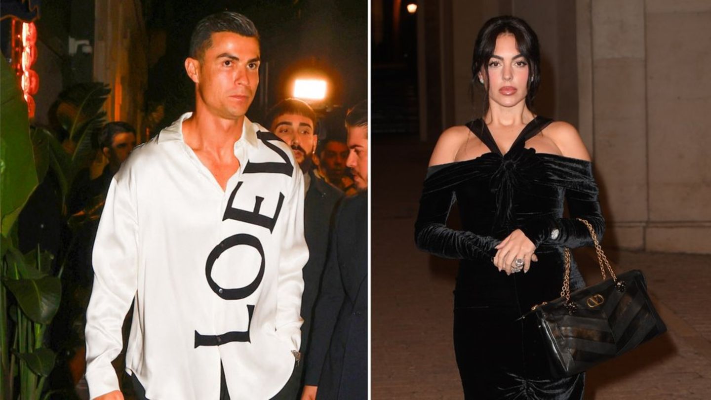 Cristiano Ronaldo & Georgina Rodríguez: Er in Madrid, sie auf der Fashionweek