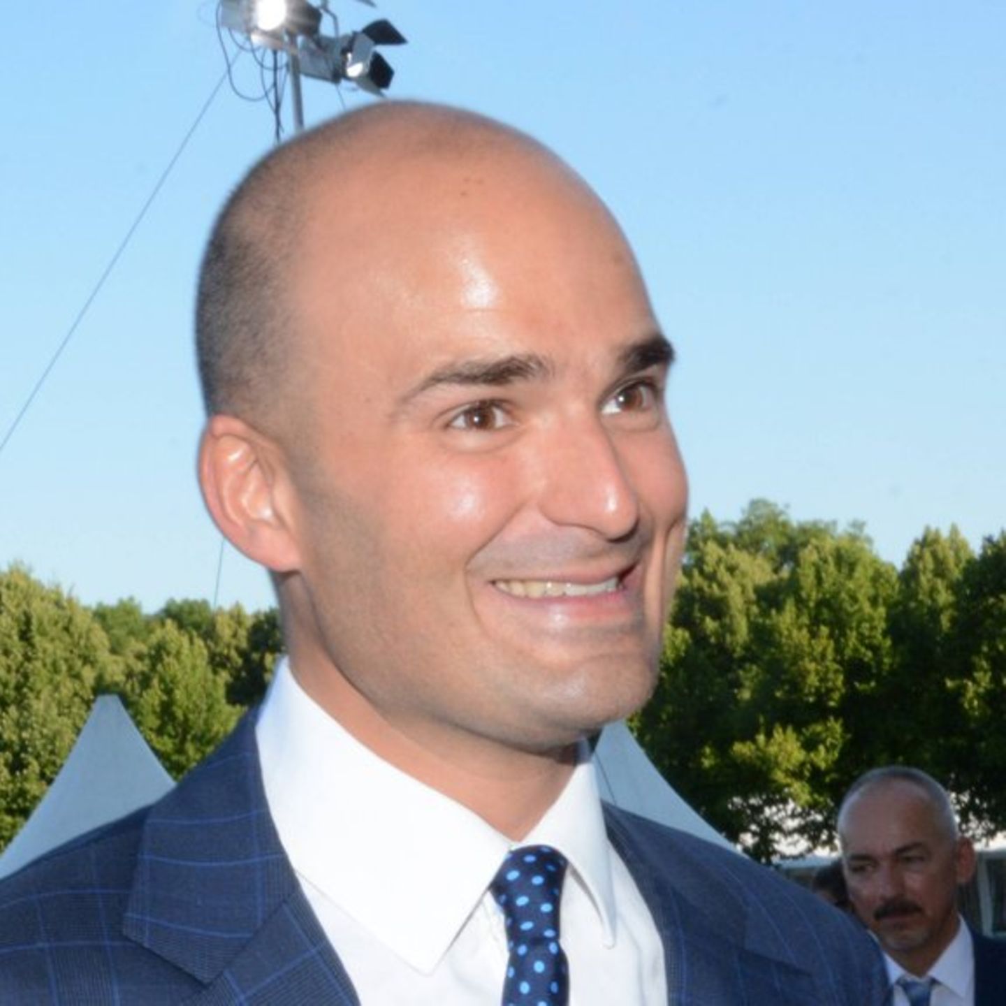 Albert von Thurn und Taxis bei einem Auftritt.