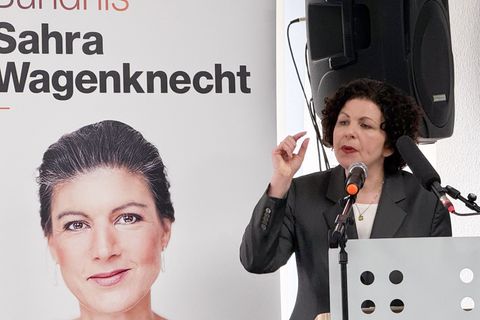 Zur Absenkung der hohen Sprit- und Energiepreise fordert die BSW-Bundesvorsitzende Amira Mohamed Ali die Rückkehr zu russischem