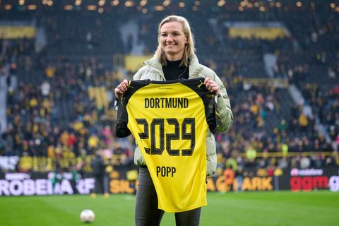 Ab Sommer im BVB-Trikot: Alexandra Popp. Foto: Bernd Thissen/dpa