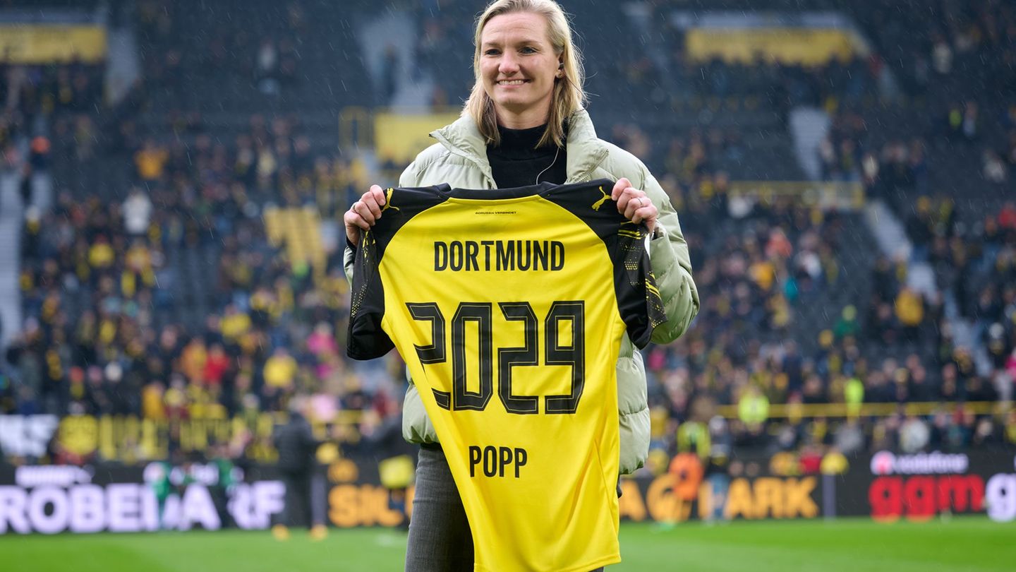 Ab Sommer im BVB-Trikot: Alexandra Popp. Foto: Bernd Thissen/dpa