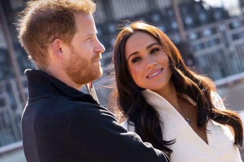 Harry und Meghan haben sich vor Jahren von ihren royalen Pflichten losgesagt. (Archivbild) Foto: Peter Dejong/AP/dpa