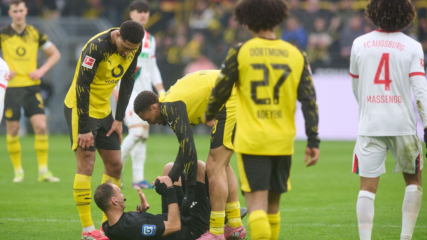 Bundesliga: Nmecha zu Schiri-Zusammenprall: "Hätte den Ball gekriegt"