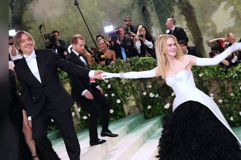 Nicole Kidman bei der Met Gala 2024 - damals noch in Begleitung von Ex-Ehemann Keith Urban.
