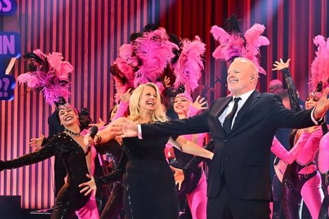 In "Wer weiß wie wann was war?" machen Barbara Schöneberger und Stefan Raab gemeinsame Sache.