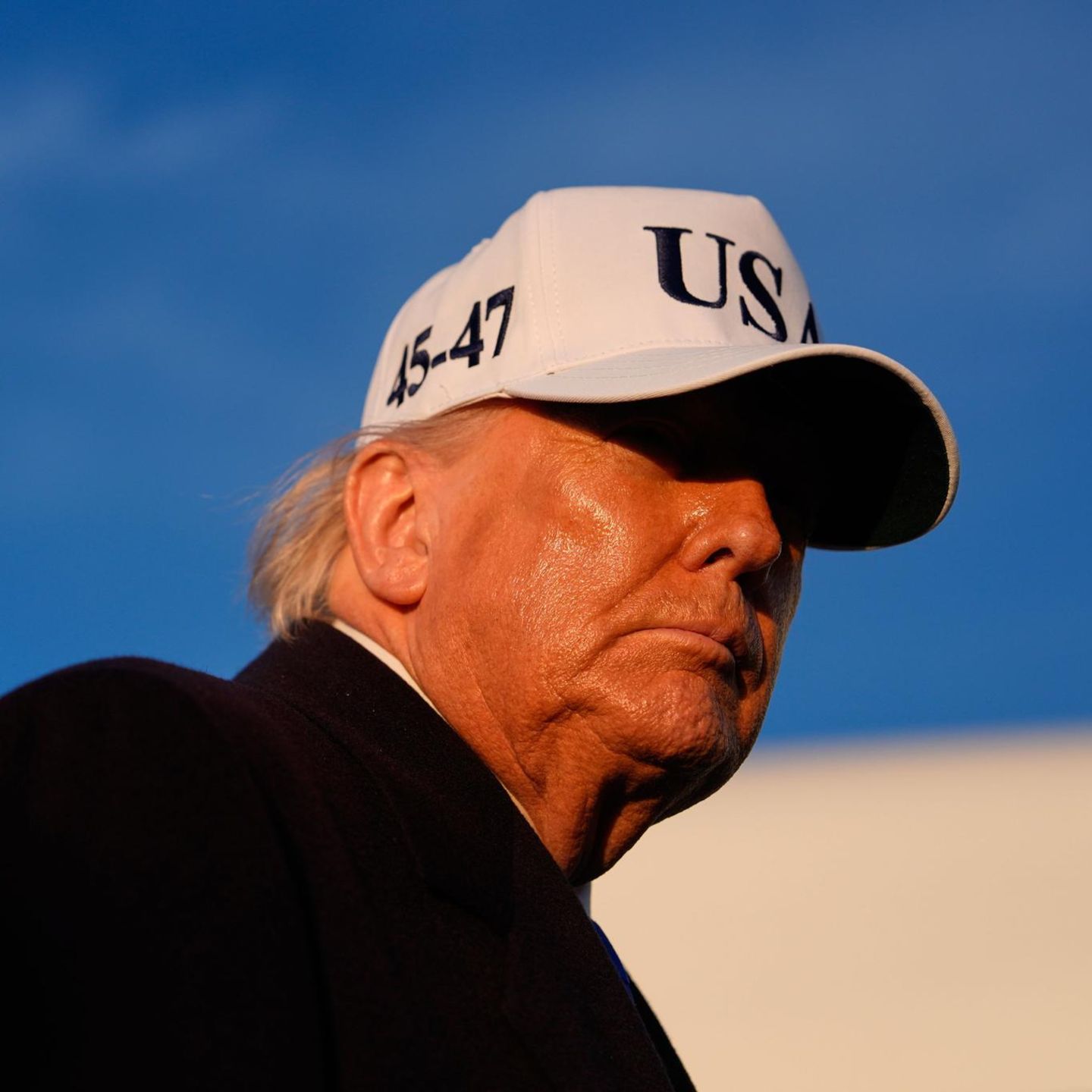 US-Präsident Donald Trump auf einem Armeestützpunkt