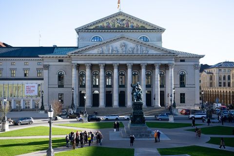 Die Münchner Oper freut sich über hervorragende Zahlen. Foto: Sven Hoppe/dpa