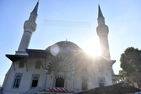 In Berlin leben Hunderttausend Muslime (Archivbild). Foto: Paul Zinken/dpa