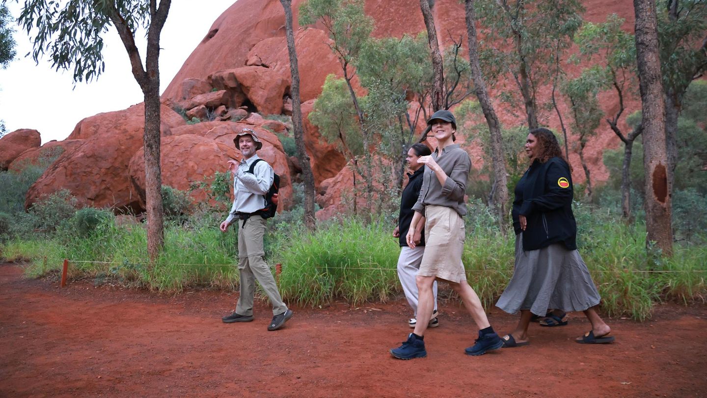 Mary und Frederik in Australien