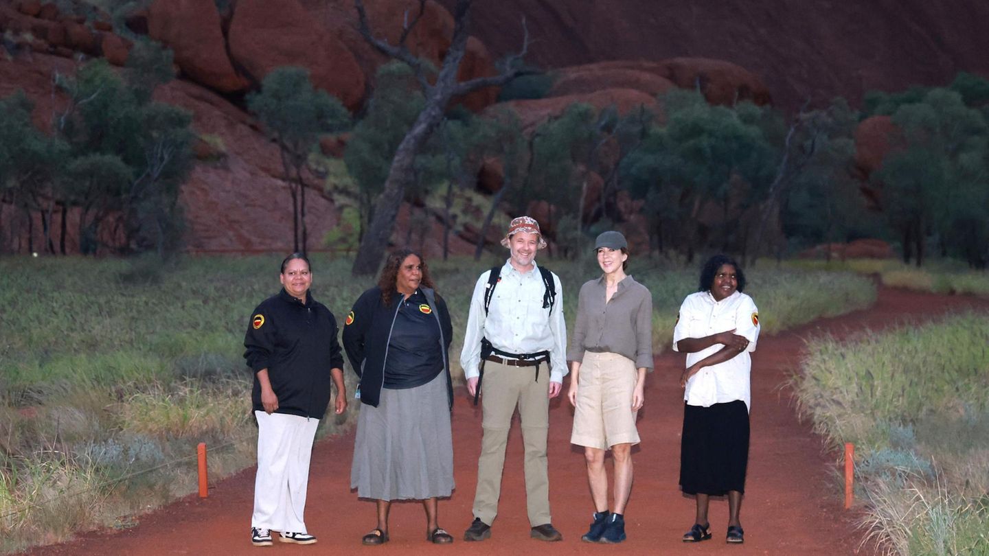 Mary und Frederik in Australien