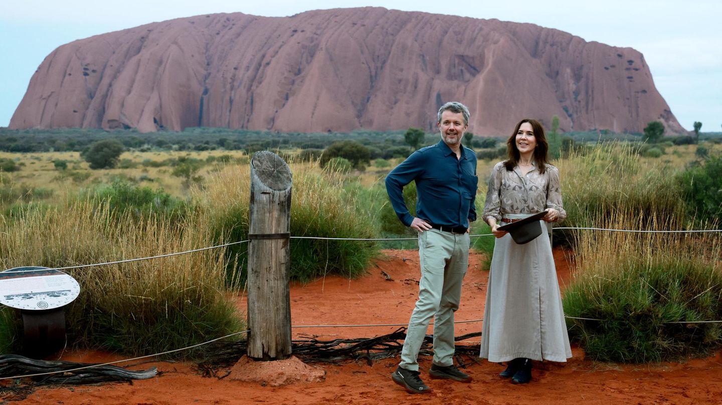 Mary und Frederik in Australien