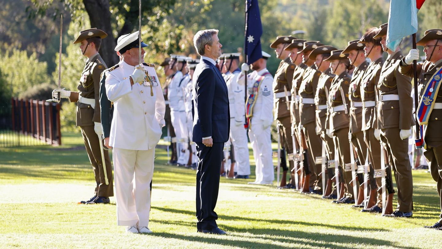 Mary und Frederik in Australien