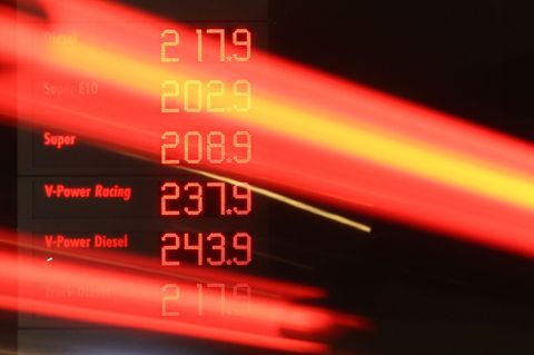 Die Spritpreise liegen mitunter bei mehr als zwei Euro je Liter
