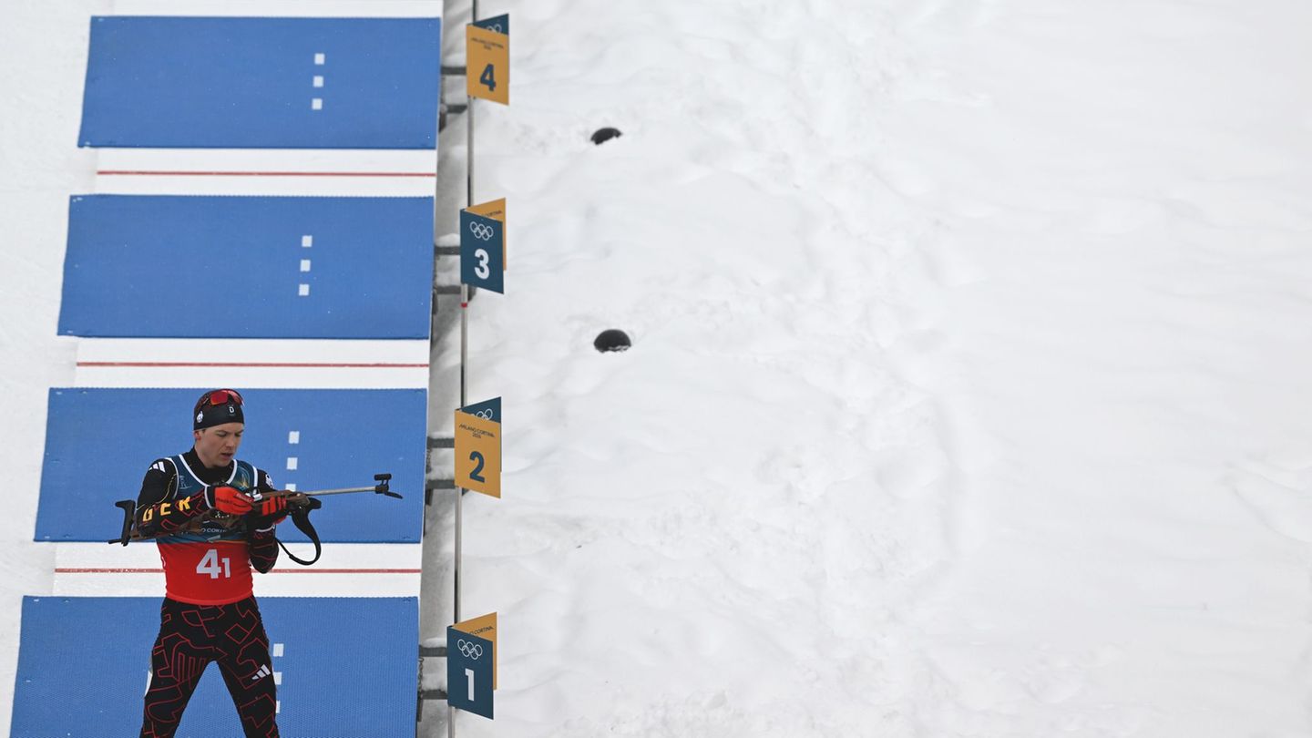 Justus Strelow patzte so oft wie nie zuvor am Schießstand. (Archivbild) Foto: Hendrik Schmidt/dpa