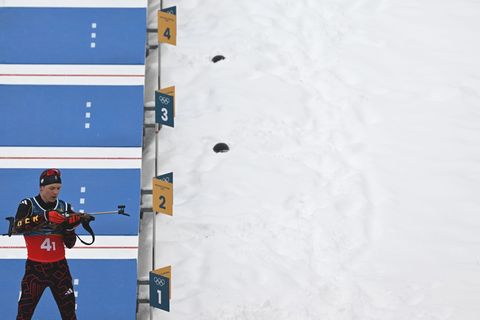 Justus Strelow patzte so oft wie nie zuvor am Schießstand. (Archivbild) Foto: Hendrik Schmidt/dpa