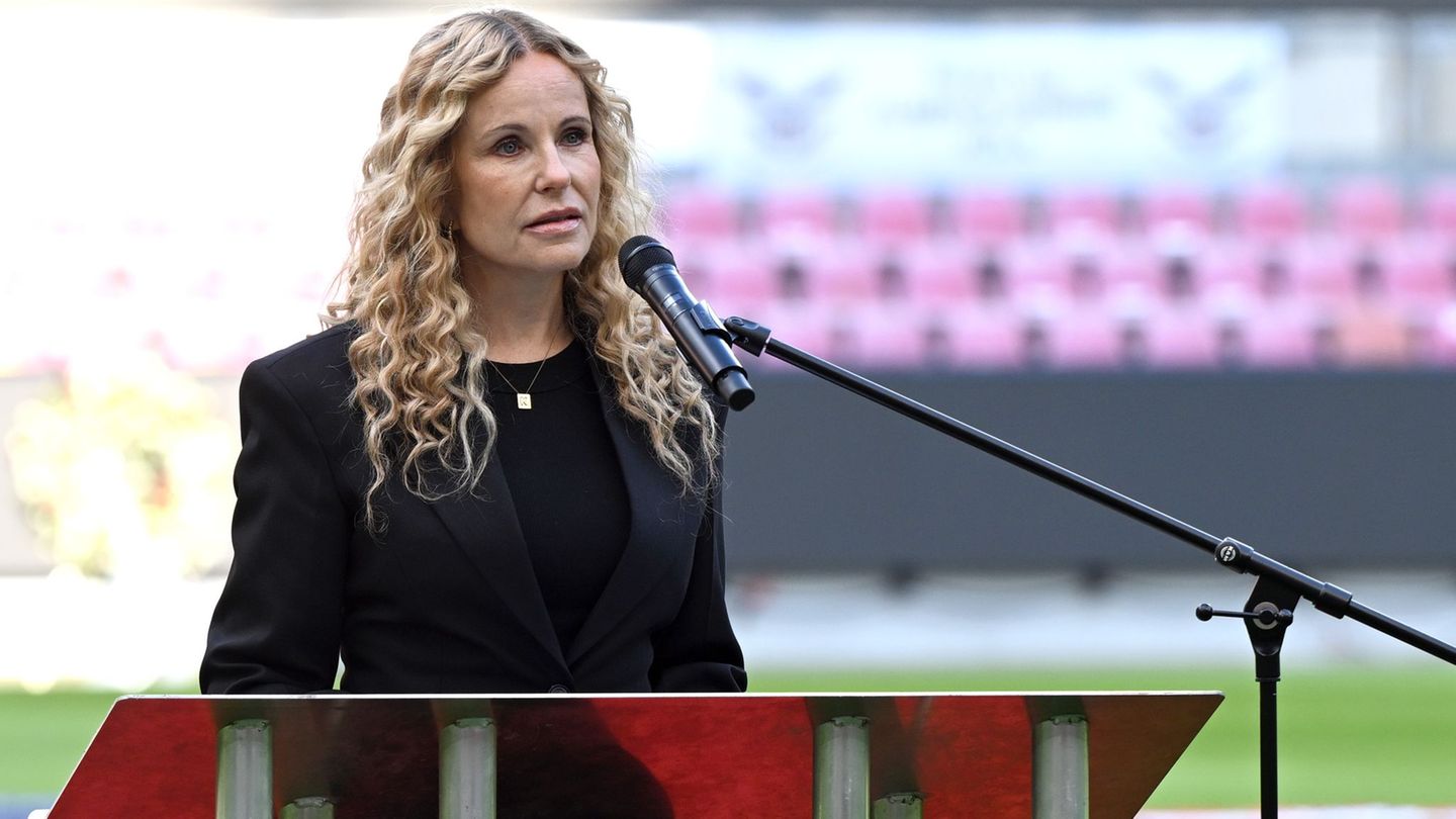 Katja Burkard trauert um ihre Mutter. (Archivfoto) Foto: Federico Gambarini/dpa